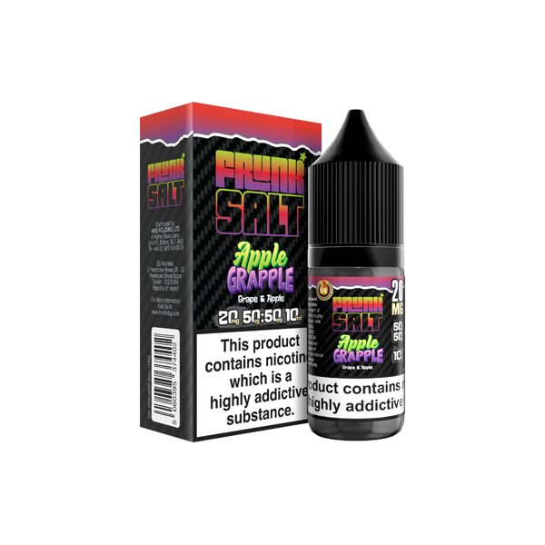 20mg Frunk Salts 10ml Nic Salts (50VG/50PG) - Lazy Frog Shop