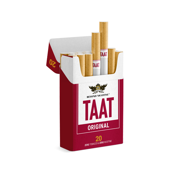 TAAT 500mg CBD Beyond Tobacco Original Smoking Sticks - Pack of 20 - Lazy Frog Shop