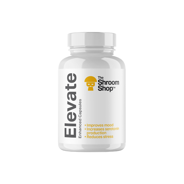 The Shroom Shop Enhanced Elevate 67500mg Capsules - 90 Caps - Lazy Frog Shop