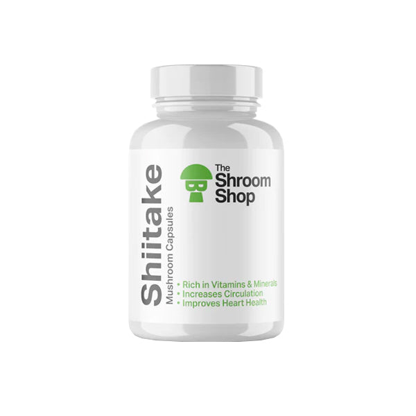 The Shroom Shop Shiitake Mushroom 45000mg Capsules - 90 Caps - Lazy Frog Shop