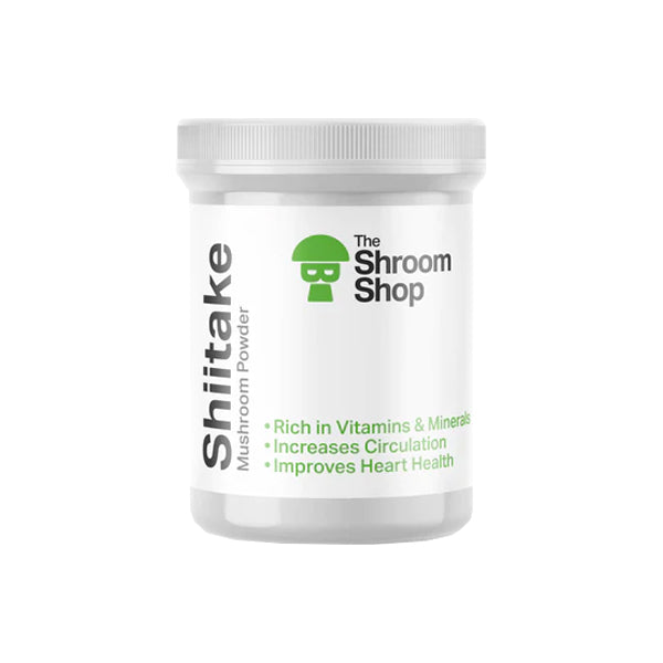 The Shroom Shop Shiitake Mushroom 90000mg Powder - Lazy Frog Shop