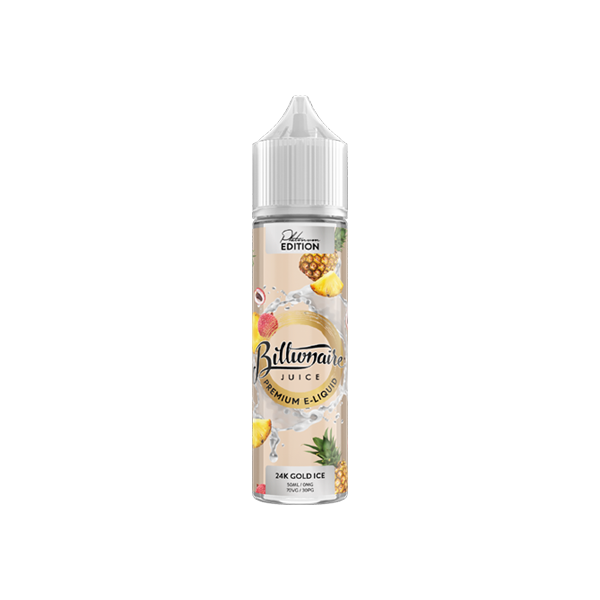 Billionaire Juice Platinum Edition 50ml Shortfill 0mg (70VG/30PG) - Lazy Frog Shop