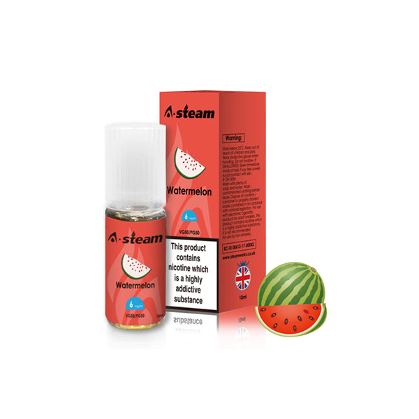 A-Steam Fruit Flavours 3MG 10ML (50VG/50PG) - Lazy Frog Shop