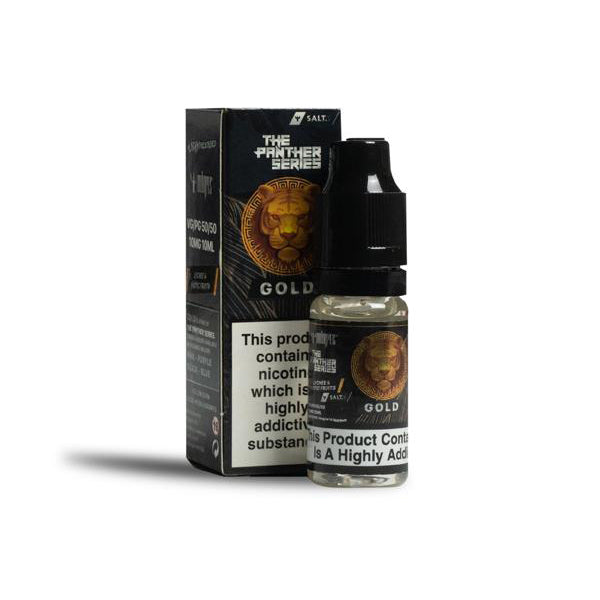 10mg Gold by Dr Vapes 10ml Nic Salt (50VG/50PG) - Lazy Frog Shop