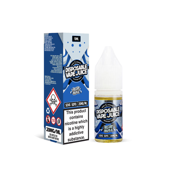 20mg Vape Heaven Disposable Vape Juice 10ml Nic Salts (50VG/50PG) - Lazy Frog Shop