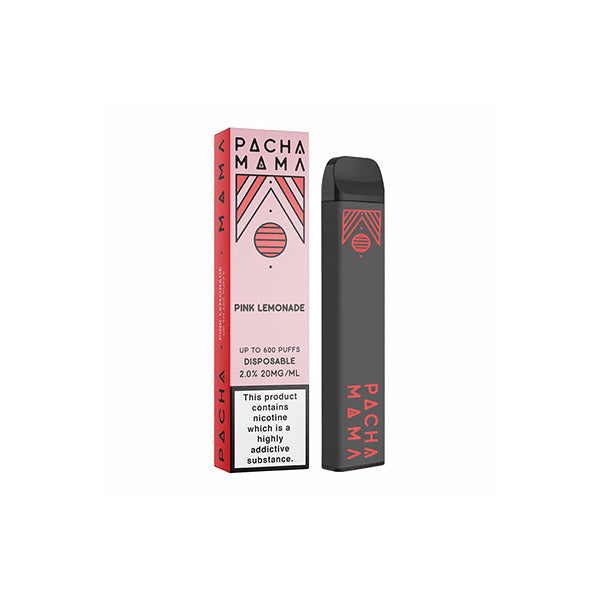 20mg Pacha Mama Disposable Vaping Device 600 Puffs - Lazy Frog Shop