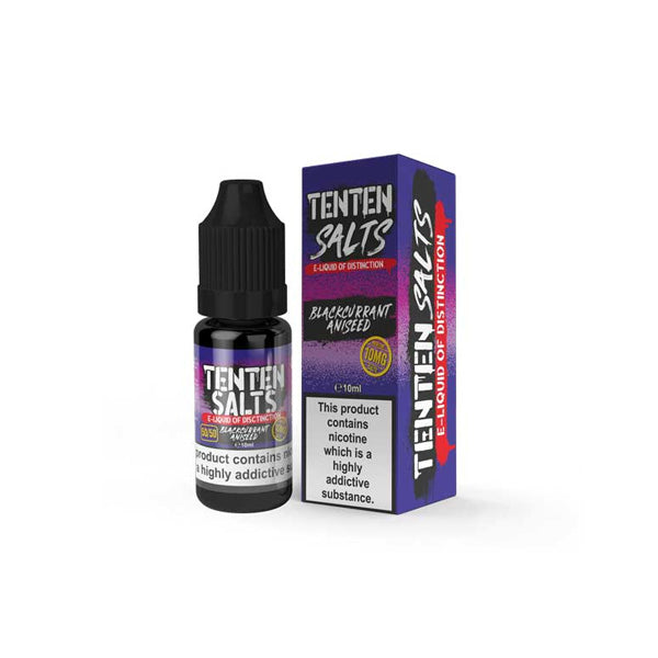 10mg TenTen 10ml Nic Salts (50VG/50PG) - Lazy Frog Shop