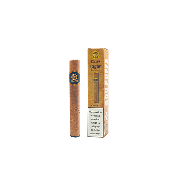 20mg XO Havana Disposable Cigar Vape - 600 Puffs - Lazy Frog Shop