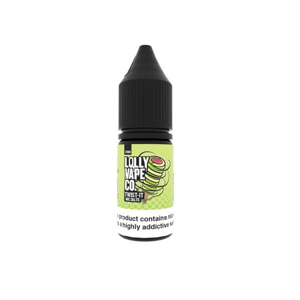 10mg Lolly Vape Co 10ml Nic Salts (50VG/50PG) - Lazy Frog Shop