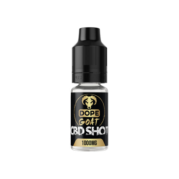 Dope Goat 1000mg CBD Shot 10ml - Lazy Frog Shop