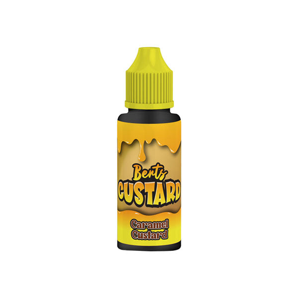 Berts Custard 120ml Shortfill 0mg (70VG/30PG) - Lazy Frog Shop