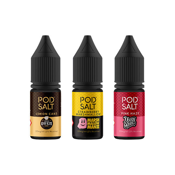 11mg Pod Salt Fusions 10ml Nic Salt (50VG/50PG) - Lazy Frog Shop