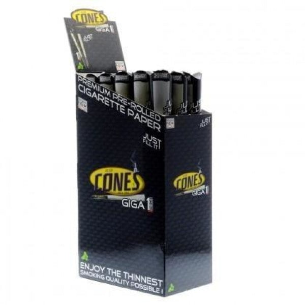 Cones Giga Premium Pre-Rolled Papers - Lazy Frog Shop