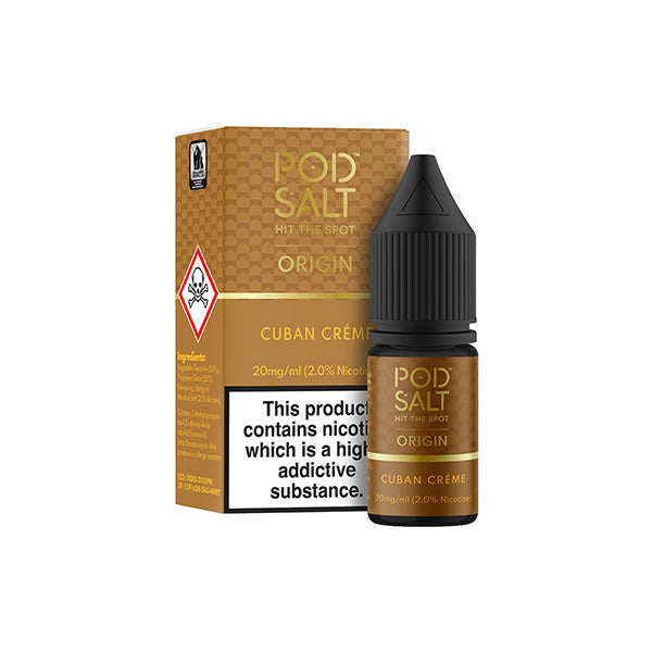 11mg Pod Salt Origins 10ml Nic Salt (50VG/50PG) - Lazy Frog Shop