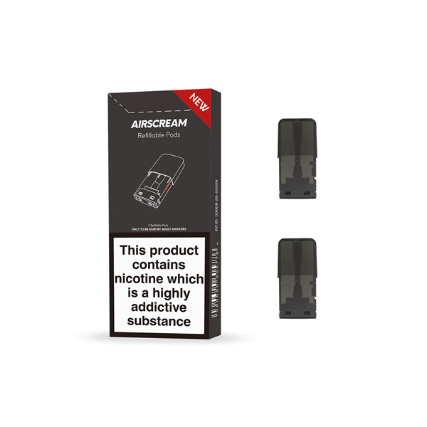 AirsPops By Airscream Refillable Replacement Pods 2PCS 1.5Ω 1.6ml - Lazy Frog Shop