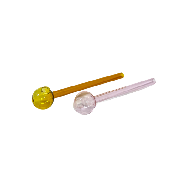 Globe Shape Smoking Glass Pipe 15cm - BL132 - GS1054 - Lazy Frog Shop