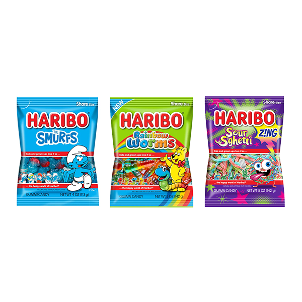 USA Haribo Share Bags - Lazy Frog Shop