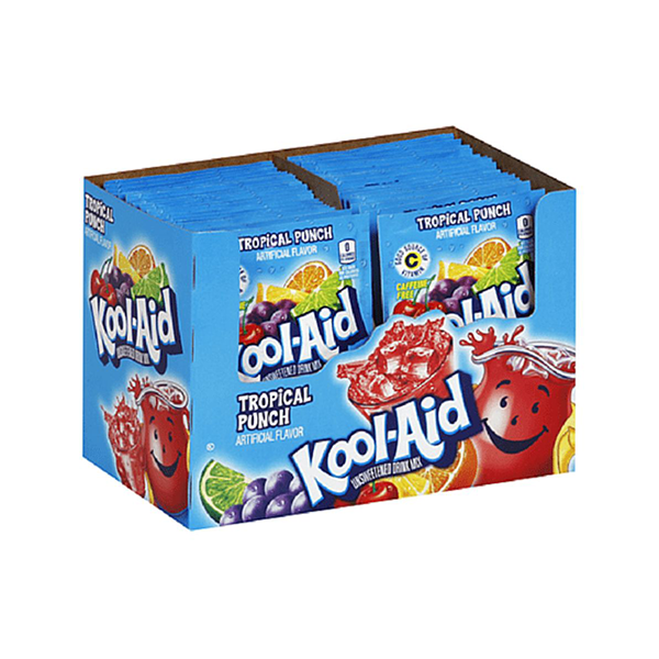 USA Kool-Aid Unsweetened Drink Mix - 48 Packets - Lazy Frog Shop