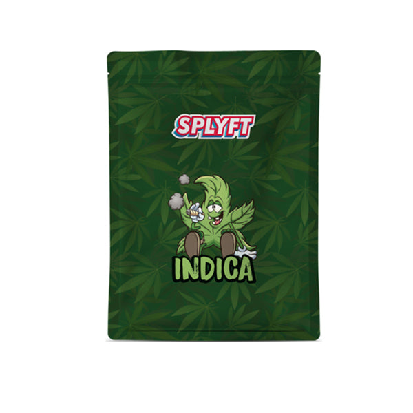 SPLYFT Original Mylar Zip Bag 3.5g - Indica (BUY 1 GET 1 FREE) - Lazy Frog Shop