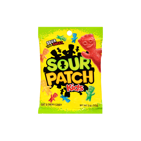 USA Sour Patch Kids original Share Bag - 141g - Lazy Frog Shop