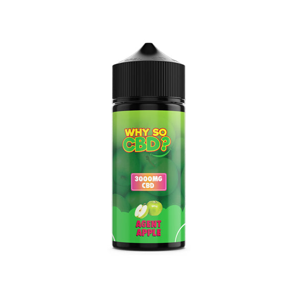 Why So CBD? 3000mg Full Spectrum CBD E-liquid 120ml - Lazy Frog Shop