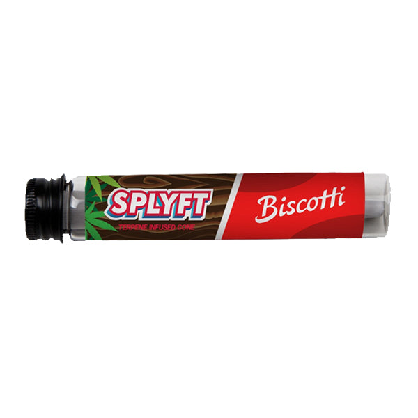 SPLYFT Cannabis Terpene Infused Hemp Blunt Cones – Biscotti (BUY 1 GET 1 FREE) - Lazy Frog Shop