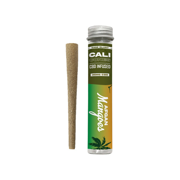 CALI CONES Sage 30mg Full Spectrum CBD Infused Cone - Afgan Mangoes - Lazy Frog Shop