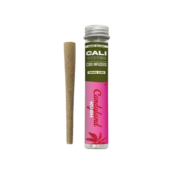 CALI CONES Sage 30mg Full Spectrum CBD Infused Cone - Candyland Kush - Lazy Frog Shop