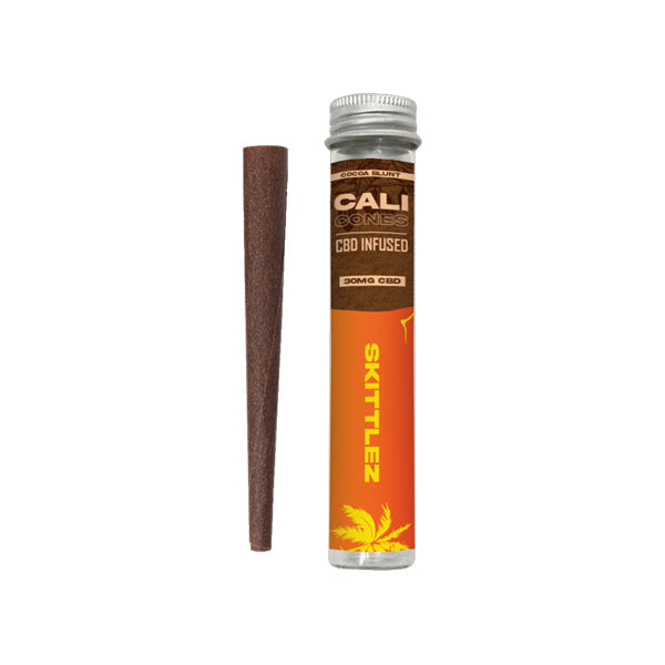 CALI CONES Cocoa 30mg Full Spectrum CBD Infused Cone - Skittlez - Lazy Frog Shop