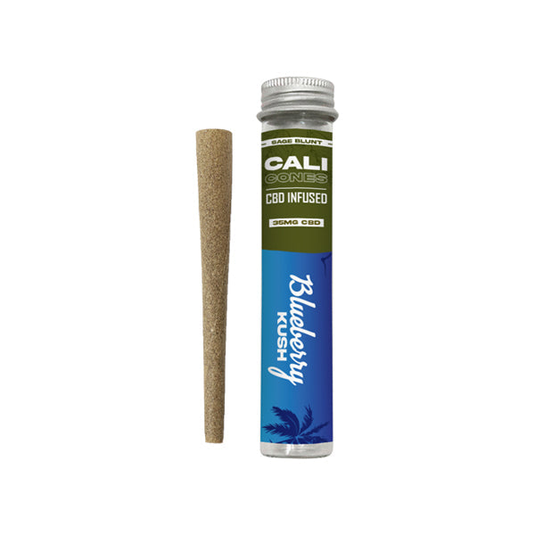 CALI CONES Sage 30mg Full Spectrum CBD Infused Cone - Blueberry Kush - Lazy Frog Shop