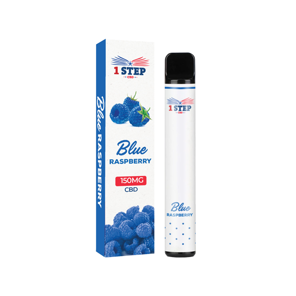 1 Step 150mg CBD Disposable Vape Device - Lazy Frog Shop